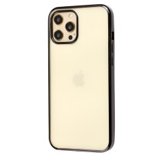 Чохол для iPhone 12 Pro Max Glossy edging чорний