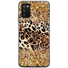 Чохол для Samsung Galaxy A03s (A037) MixCase Леопард