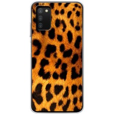 Чохол для Samsung Galaxy A03s (A037) MixCase Леопард вовна
