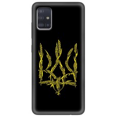 Чохол для Samsung Galaxy A51 (A515) MixCase патріотичні герб з колосків