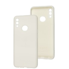 Чохол для Samsung Galaxy A10s (A107) Silicone Full Тризуб білий