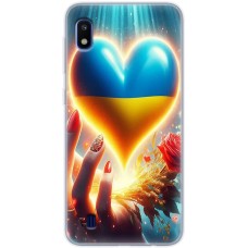 Чохол для Samsung Galaxy A10 (A105) MixCase асорті Серце в долоні