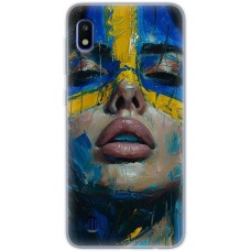 Чохол для Samsung Galaxy A10 (A105) MixCase асорті обличчя дівчини