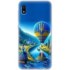 Чохол для Samsung Galaxy A10 (A105) MixCase асорті повітряна куля
