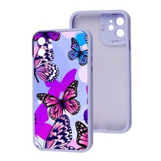 Чохол для iPhone 12 MixCase LikGus метелики червоні
