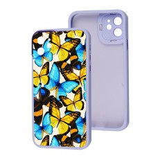 Чохол для iPhone 12 MixCase LikGus метелики різнокольорові