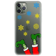 Чохол для iPhone 11 Pro Max MixCase Новий рік карнавальне взуття
