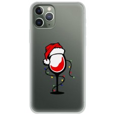 Чохол для iPhone 11 Pro Max MixCase Новий рік келих вина