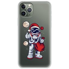 Чохол для iPhone 11 Pro Max MixCase Новий рік космонавт