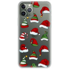 Чохол для iPhone 11 Pro Max MixCase Новий рік новорічні шапки