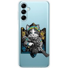 Чохол для Samsung Galaxy M14 (M146) MixCase патріотичні кіт захисник