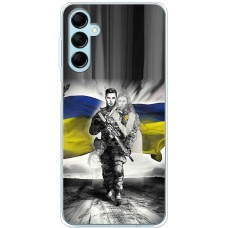 Чохол для Samsung Galaxy M14 (M146) MixCase патріотичні боєць