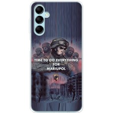 Чохол для Samsung Galaxy M14 (M146) MixCase патріотичні захисники Маріуполя
