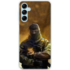 Чохол для Samsung Galaxy M14 (M146) MixCase патріотичні захисник