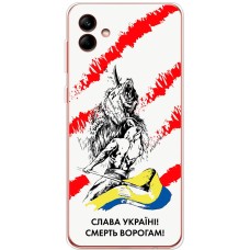 Чохол для Samsung Galaxy A04 (A045) MixCase патріотичні смерть врагам