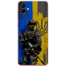 Чохол для Samsung Galaxy A04 (A045) MixCase патріотичні український воїни