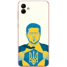 Чохол для Samsung Galaxy A04 (A045) MixCase патріотичні Наша людина