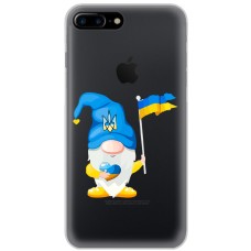 Чохол для iPhone 7 Plus / 8 Plus MixCase патріотичні гномік з Україною