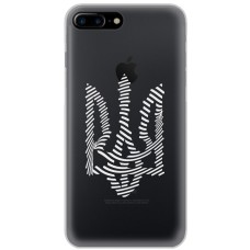 Чохол для iPhone 7 Plus / 8 Plus MixCase патріотичні білий тризуб