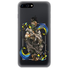 Чохол для iPhone 7 Plus / 8 Plus MixCase патріотичні