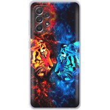 Чохол для Samsung Galaxy A13 (A135) MixCase звірі два тигри