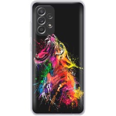 Чохол для Samsung Galaxy A13 (A135) MixCase звірі яскравий тигр