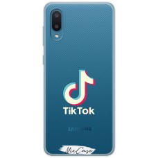 Чохол для Samsung Galaxy A02 (A022) Mixcase тик струм дизайн 4