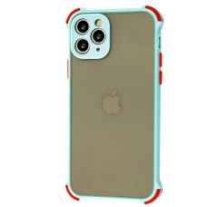 Чохол для iPhone 11 Pro LikGus Totu corner protection бірюзовий
