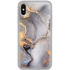 Чохол для iPhone X / Xs MixCase мармур сірий