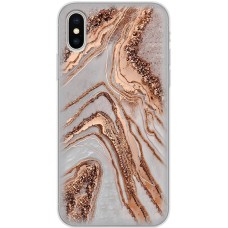 Чохол для iPhone X / Xs MixCase мармур сірий I