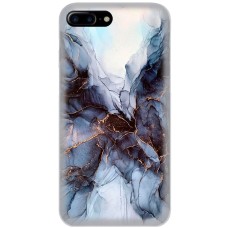 Чохол для iPhone 7 Plus / 8 Plus MixCase мармур темно-бірюзовий