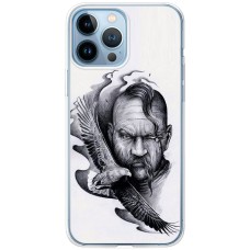 Чохол для iPhone 13 Pro Max MixCase патріотичні козак та сокіл