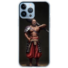 Чохол для iPhone 13 Pro Max MixCase патріотичні козак з булавою