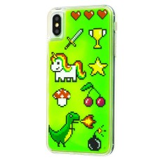 Чохол для iPhone Xs Max "Neon пісок" ігри