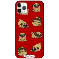 Чохол для iPhone 11 Pro Max Mixcase red дизайн 2