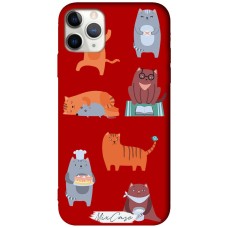Чохол для iPhone 11 Pro Max Mixcase red дизайн 4