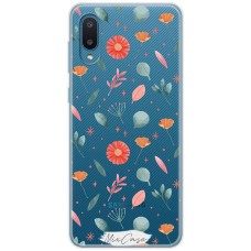Чохол для Samsung Galaxy A02 (A022) Mixcase весняні квіти 9