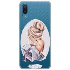 Чохол для Samsung Galaxy A02 (A022) Mixcase дівчина дизайн 3