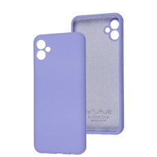 Чохол для Samsung Galaxy A04E (A042) Wave camera Full light purple