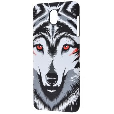 Чохол для Samsung Galaxy J7 2017 (J730) Luxo Face neon "білий вовк"