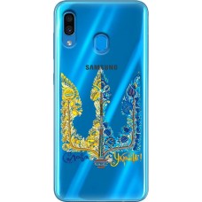 Чохол для Samsung Galaxy A20 / A30 MixCase патріотичні герб Сдава Україні
