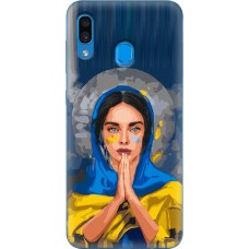 Чохол для Samsung Galaxy A20 / A30 MixCase патріотичні  молитва