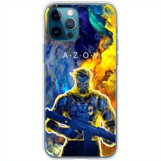 Чохол для iPhone 14 Pro Max MixCase патріотичні Азов
