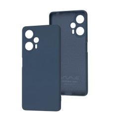 Чохол для Xiaomi Poco F5 Wave camera colorful blue