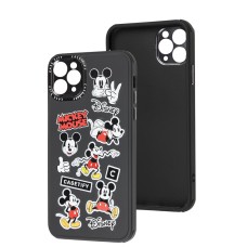 Чохол для iPhone 11 Pro Max Brand Design mickey mouse чорний