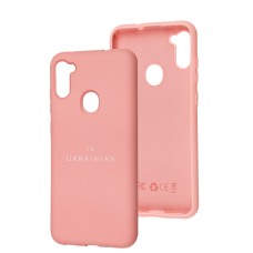 Чохол для Samsung Galaxy A11 / M11 Full Nano I'm Ukrainian pink