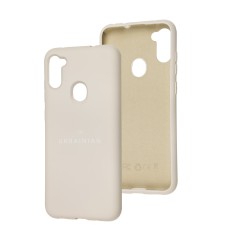 Чохол для Samsung Galaxy A11 / M11 Full Nano I'm Ukrainian antique white