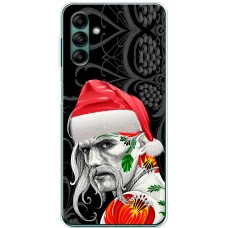 Чохол для Samsung Galaxy A04S (A047) MixCase Новий рік козак новорічний