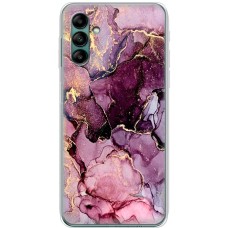 Чохол для Samsung Galaxy A04S (A047) MixCase мармур рожевий