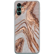 Чохол для Samsung Galaxy A04S (A047) MixCase мармур сірий I